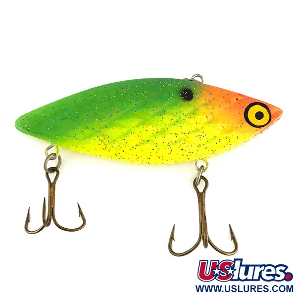  Strike King Diamond Shad, жовтий/зелений/червоний, 14 г, воблер #8379