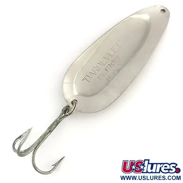 Eppinger Dardevle Dardevlet, нікель, 21 г, блесна коливалка (колебалка) #8389