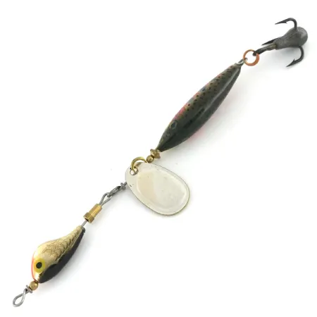 Blue Fox Vibrax Minnow Spin 1 Chaser, срібло/форель, 12 г, блешня оберталка (вертушка) #8398