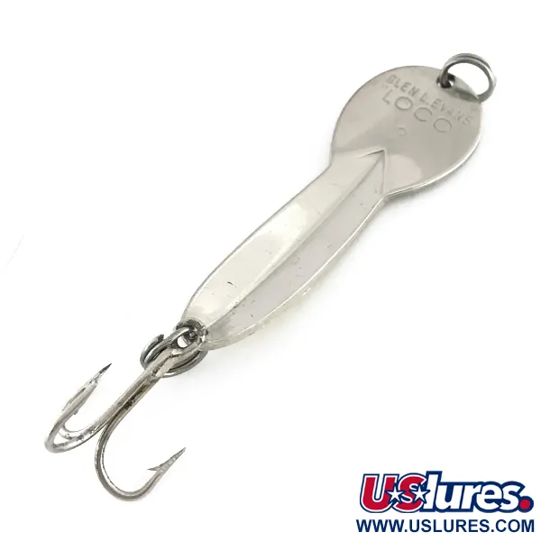  Glen Evans Loco 3, Хром/золото, 17 г, блесна коливалка (колебалка) #16112