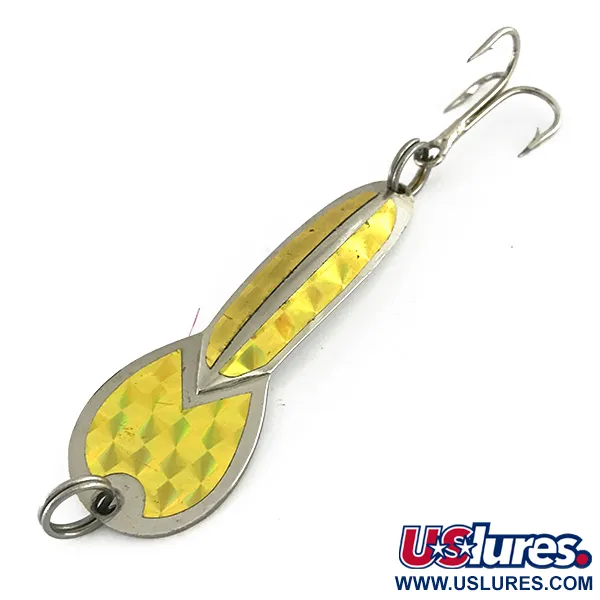  Glen Evans Loco 3, Хром/золото, 17 г, блесна коливалка (колебалка) #16112