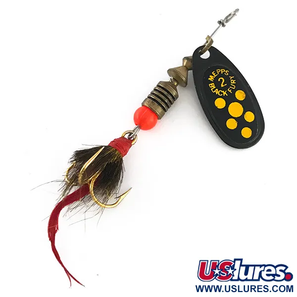 Mepps Black Fury 2 Dressed (з хвосту білки)