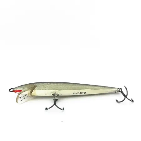 Rapala Original Floater F8, S (Silver), 4 г, воблер #8408