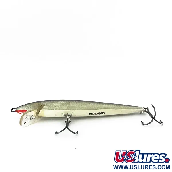 Rapala Original Floater F8, S (Silver), 4 г, воблер #8408