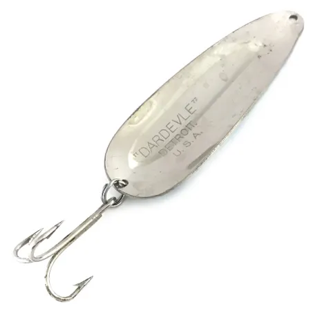 Eppinger Dardevle, нікель/блакитний, 28 г, блесна коливалка (колебалка) #8410