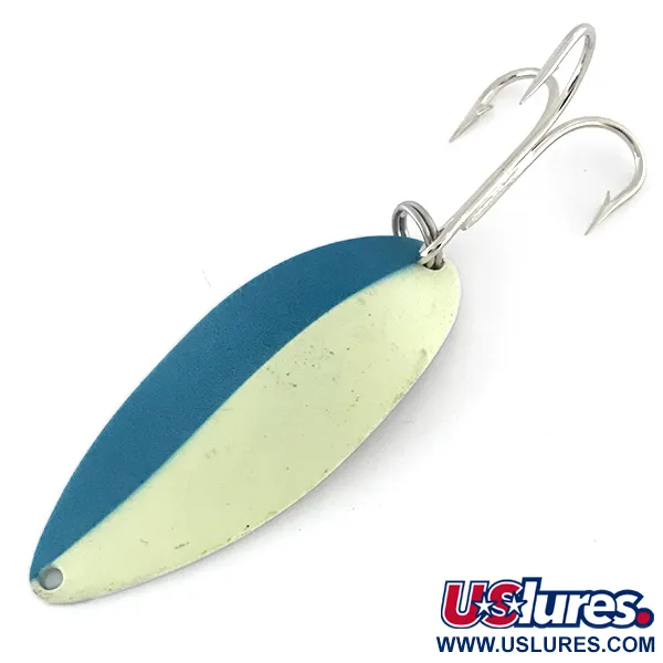 Acme Little Cleo (світиться в темряві), білий/синій/нікель, 21 г, блесна коливалка (колебалка) #8420