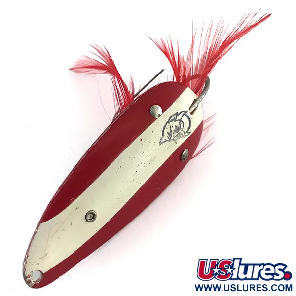 Eppinger Незачіпляйка Dardevle Dardevlet, червоний/білий/нікель, 21 г, блесна коливалка (колебалка) #8424