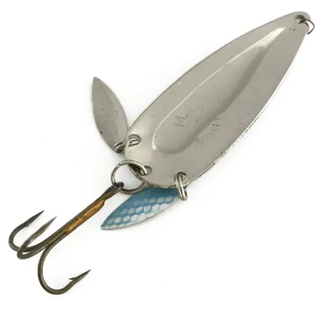 Marathon з пелюстками, синій/нікель, 17 г, блесна коливалка (колебалка) #8429