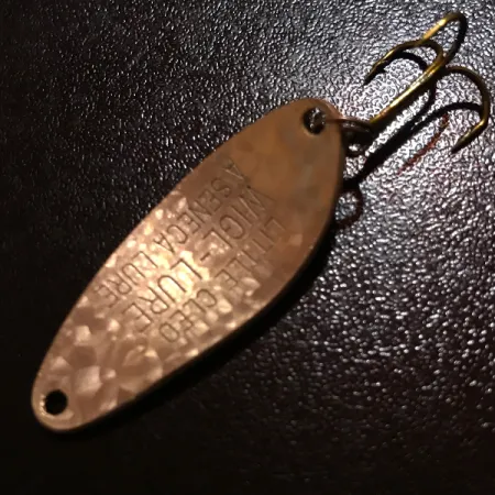 Seneca Little Cleo Crystal, Crystal (золота луска, побите скло) - рідкісний колір, 7 г, блесна коливалка (колебалка) #8430