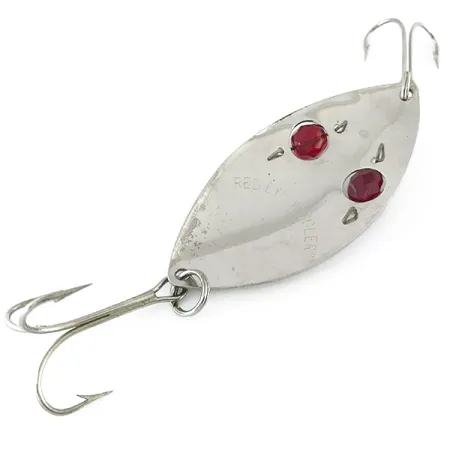 Eppinger Red Eye Wiggler, нікель/червоний, 25 г, блесна коливалка (колебалка) #8431