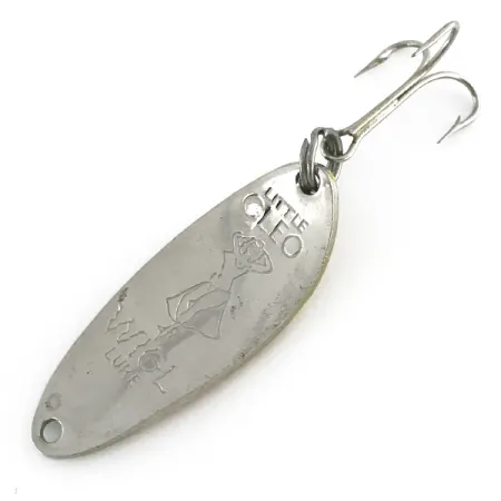 Seneca Little Cleo (Hula Girl), золото/зелений/червоний/нікель, 10 г, блесна коливалка (колебалка) #8439