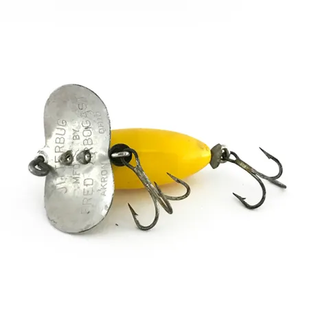 Fred Arbogast Jitterbug, жовтий, 7 г, воблер #8477