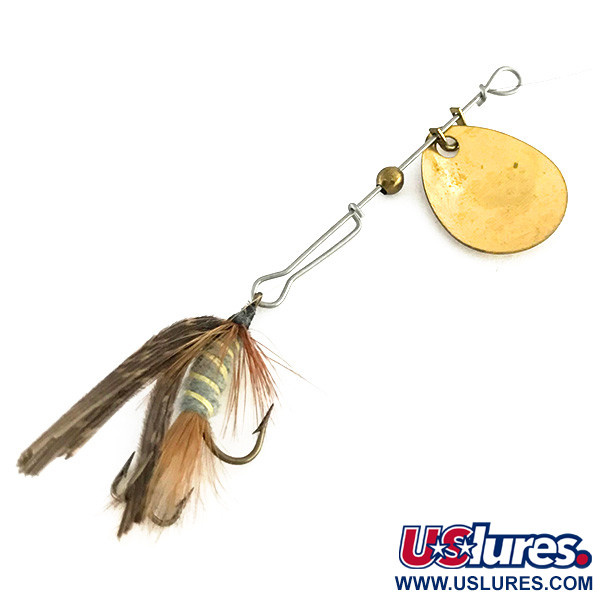  Jerry's Flies, золото, 1,4 г, блешня оберталка (вертушка) #8485