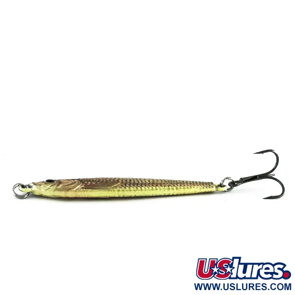  Cabela's Real Image Jig-N-Spoon, Gold Shiner, 28 г, блесна коливалка (колебалка) #8496