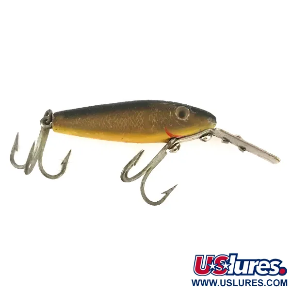 L&S Bait Mirro lure MirrOlure, золото, 2,5 г, воблер #8501