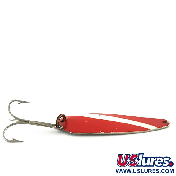 Weller Gypsy King 0, червоний/білий/нікель, 11 г, блесна коливалка (колебалка) #8509