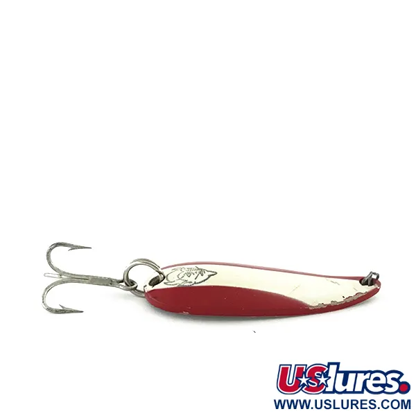 Eppinger Dardevle Spinnie, червоний/білий/нікель, 9 г, блесна коливалка (колебалка) #8511