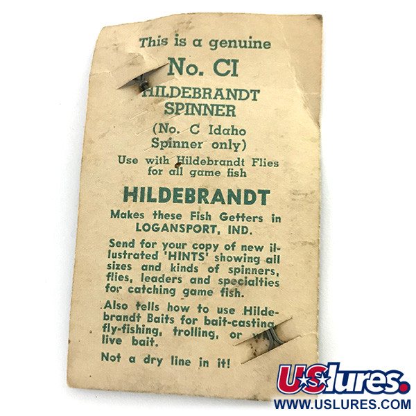 Hildebrandt Spinners Hildebrandt 3, нікель, 3 г, блешня оберталка (вертушка) #8519