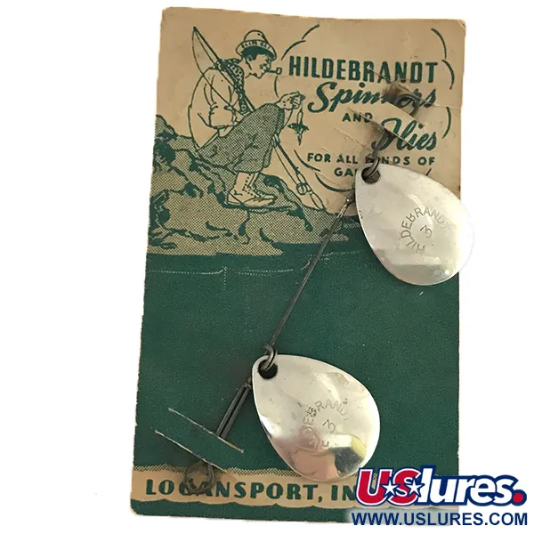 Hildebrandt Spinners Hildebrandt 3, нікель, 3 г, блешня оберталка (вертушка) #8519