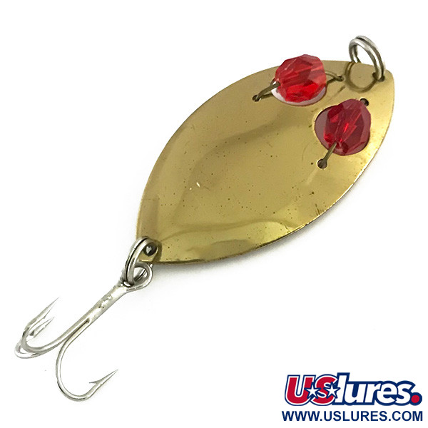  Herter's Glass eye spoon, золото/червоний, 11 г, блесна коливалка (колебалка) #8522
