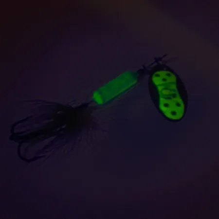 Yakima Bait Worden’s Original Rooster Tail, зелений/шартрез, 3,6 г, блешня оберталка (вертушка) #8538