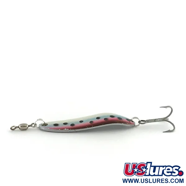 Luhr Jensen Krocodile DIE #3, форель/нікель, 10 г, блесна коливалка (колебалка) #8547