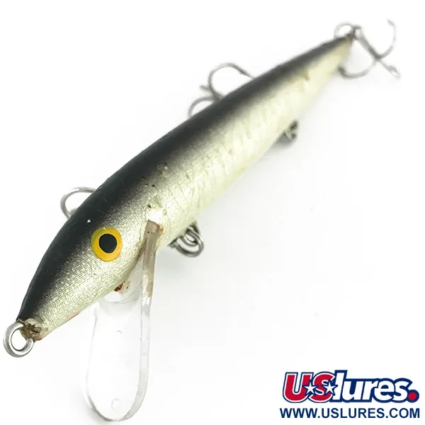 Rapala Original Floater F18, S (Silver), 21 г, воблер #8555