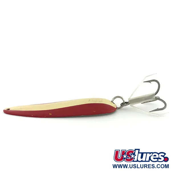 Eppinger Dardevle, червоний/слонова кістка/нікель, 28 г, блесна коливалка (колебалка) #8560