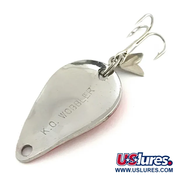 Acme K.O. Wobbler, нікель/червоний, 7 г, воблер #8573