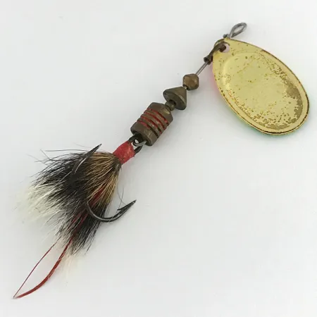 Mepps Aglia 2 dressed (з хвосту білки), райдужний, 4,7 г, блешня оберталка (вертушка) #8583