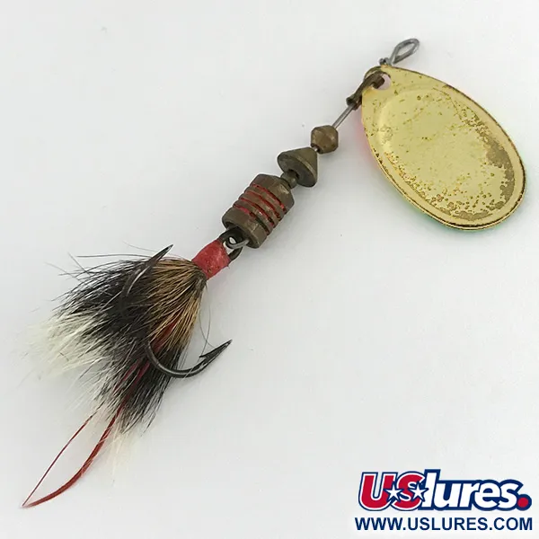  Mepps Aglia 2 dressed (з хвосту білки), райдужний, 4,7 г, блешня оберталка (вертушка) #8583