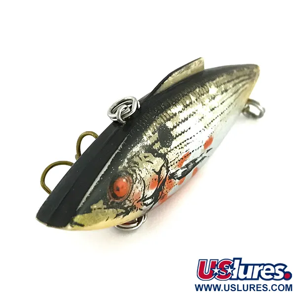  Bill Lewis Rat-L-Trap RT384, RT384 Chrome Black Bleeding Shad, 14 г, воблер #8588