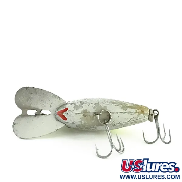 Bill Norman Quarterback Shallow, срібло/шартрез, 7 г, воблер #8591