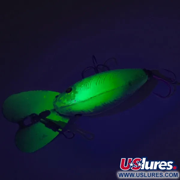 Bill Norman Quarterback Shallow, срібло/шартрез, 7 г, воблер #8591