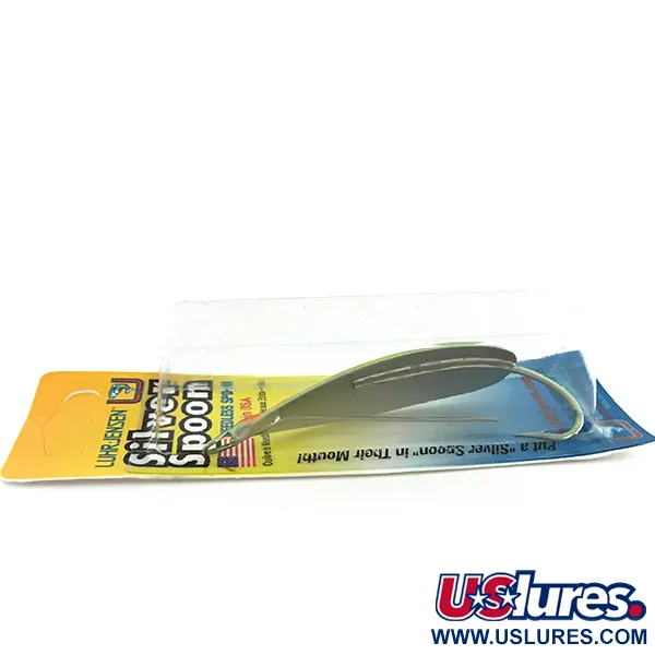 Luhr Jensen Незачіпляйка Silver Spoon UV (світиться в ультрафіолеті), Fire Tiger, 21 г, блесна коливалка (колебалка) #8597