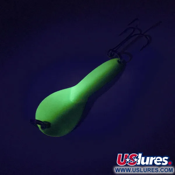 Acme Dazzler #2 UV (світиться в ультрафіолеті), жовтий/зелений/нікель, 7 г, блесна коливалка (колебалка) #8600