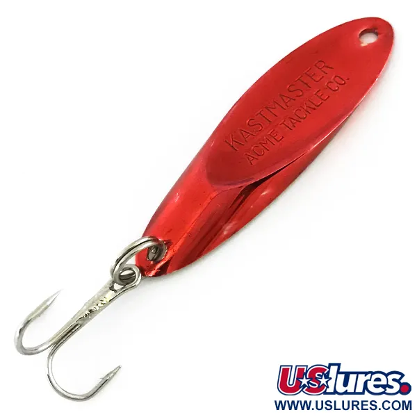 Acme Kastmaster, червоний/золото, 10,5 г, блесна коливалка (колебалка) #8601