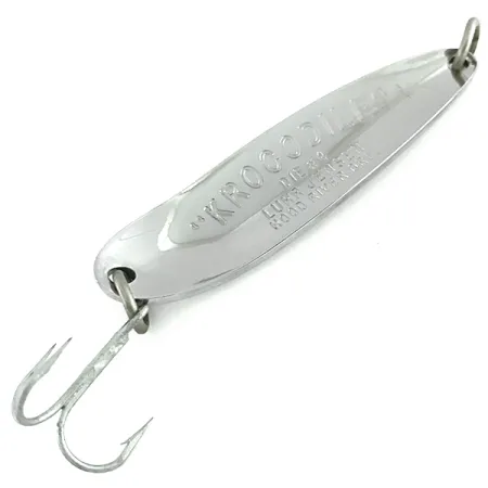 Luhr Jensen Krocodile #4, Хром, 14, блесна коливалка (колебалка) #16048