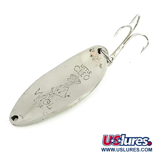 Seneca Little Cleo (Hula Girl), нікель, 18 г, блесна коливалка (колебалка) #8607