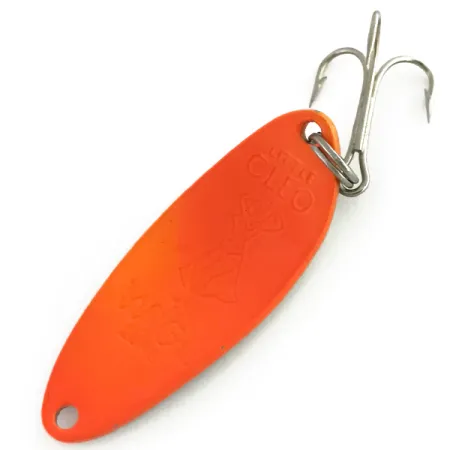Seneca Little Cleo (Hula Girl)​, нікель/помаранчевий, 10 г, блесна коливалка (колебалка) #8609