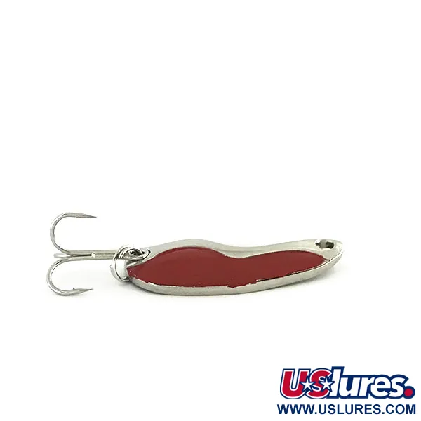 Acme Kamlooper Junior​, білий/червоний/нікель, 7 г, блесна коливалка (колебалка) #8643