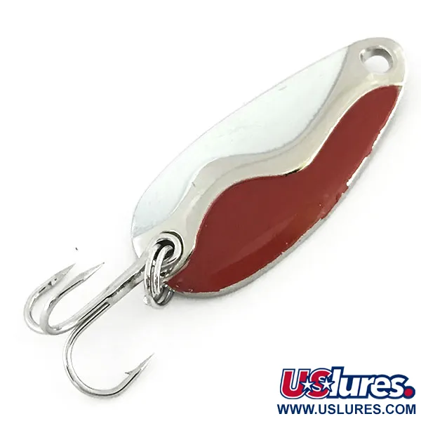 Acme Kamlooper Junior​, білий/червоний/нікель, 7 г, блесна коливалка (колебалка) #8643