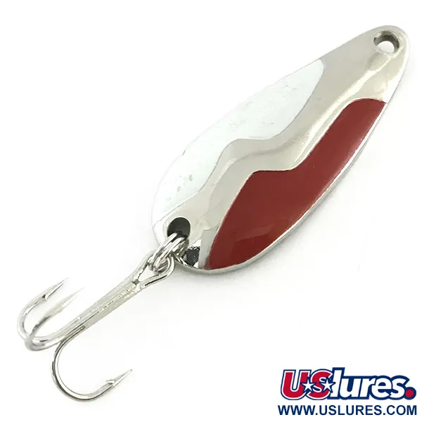 Acme Kamlooper, червоний/білий/нікель, 11 г, блесна коливалка (колебалка) #8644