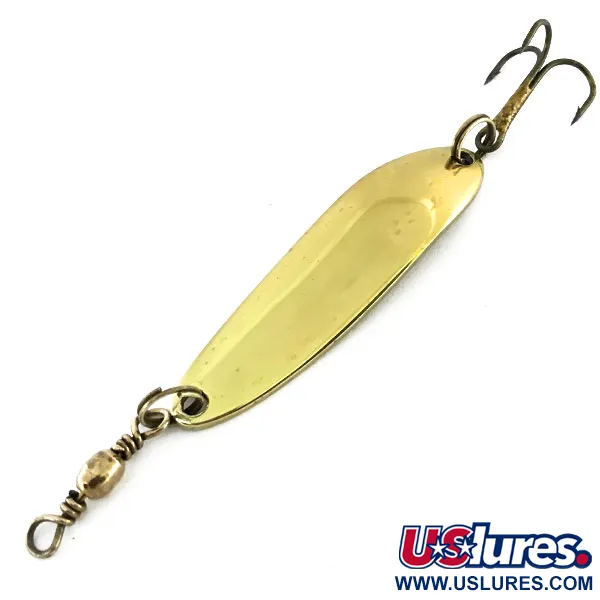 Luhr Jensen Krocodile DIE #3, золото, 10 г, блесна коливалка (колебалка) #8652