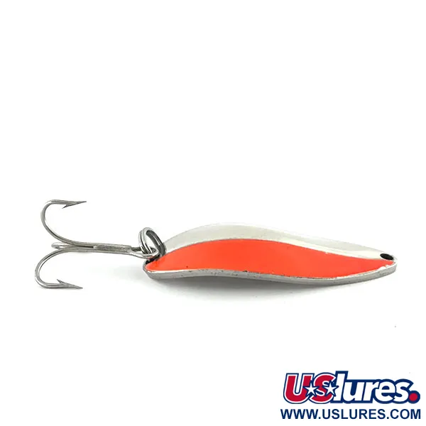 Seneca Little Cleo (Hula Girl, UV - світиться в ультрафіолеті), нікель/помаранчевий, 18 г, блесна коливалка (колебалка) #8659