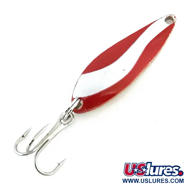 Acme Fiord Spoon Jr, червоний/білий/золото, 3,4 г, блесна коливалка (колебалка) #8667