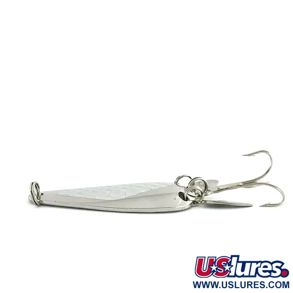  Marathon з пелюстками, нікель, 12 г, блесна коливалка (колебалка) #8681