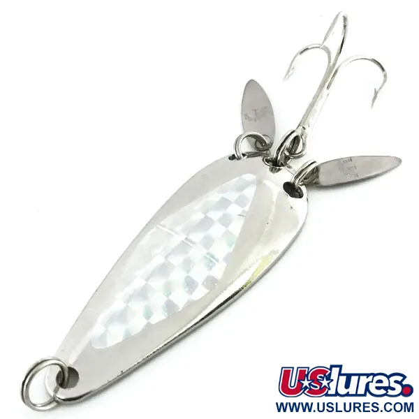  Marathon з пелюстками, нікель, 12 г, блесна коливалка (колебалка) #8681