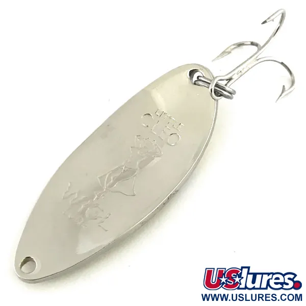 Seneca Little Cleo (Hula Girl), жовтий/нікель, 18 г, блесна коливалка (колебалка) #8686