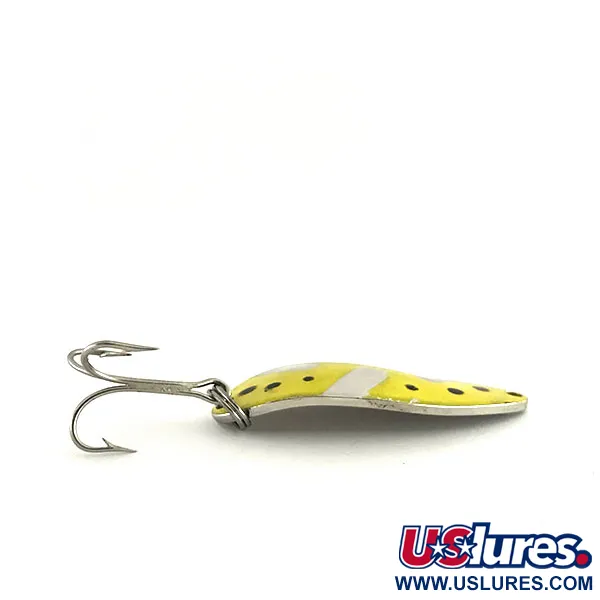 Seneca Little Cleo (Hula Girl), жовтий/нікель, 18 г, блесна коливалка (колебалка) #8686